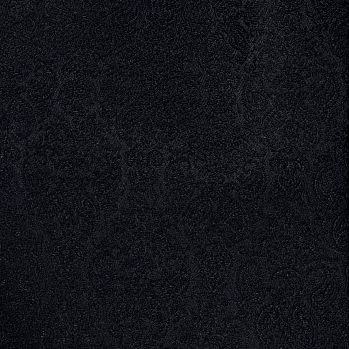 Men's Black Small Paisley Design Jamawar Waistcoat