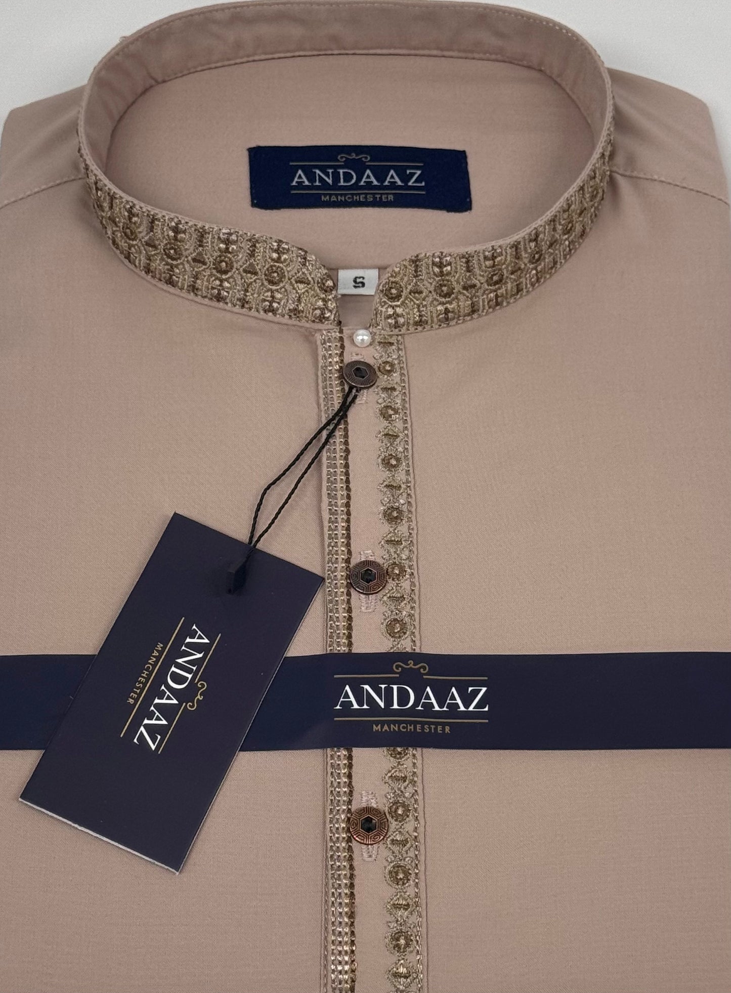 Men's Shalwar Kameez Salmon Embroidery