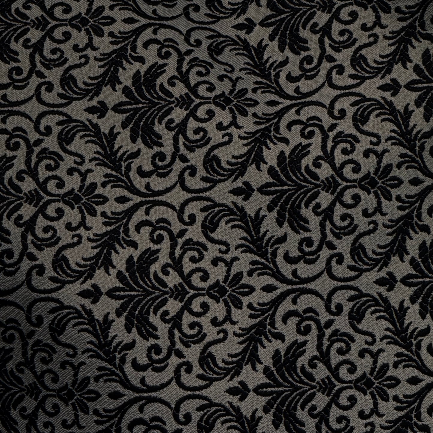 Men's Banarsi Dark Grey Black Waistcoat
