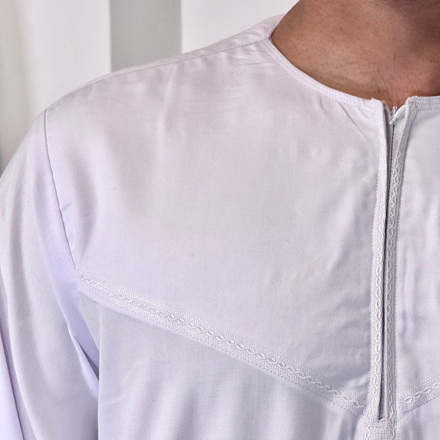 Men's Zayd Thobe Winter Material - Brilliant White