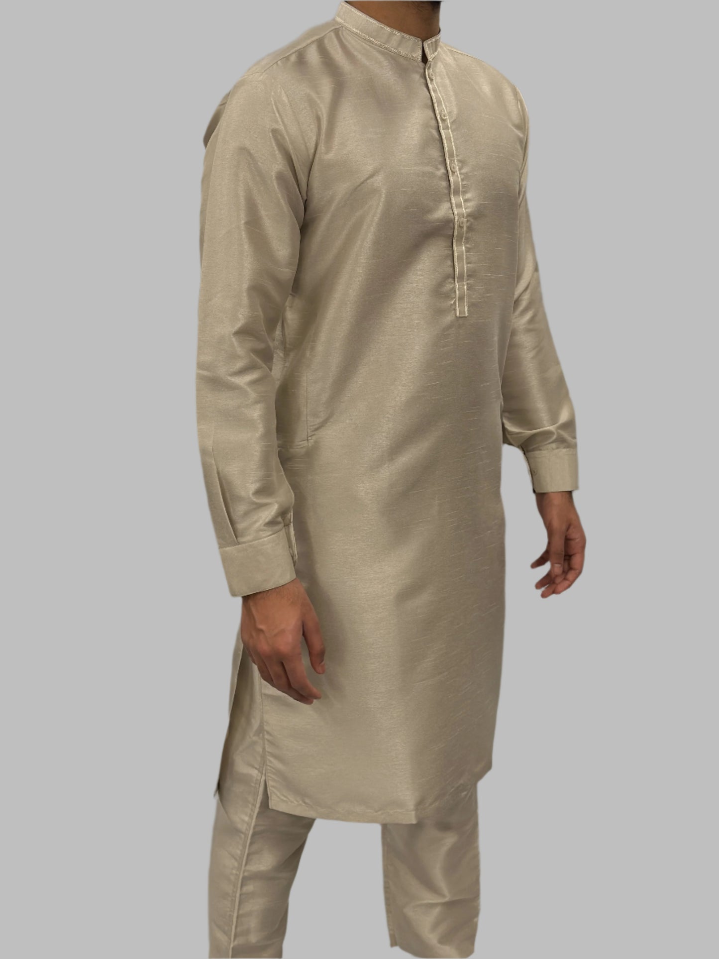Champange_Plain_Silky_Side_View