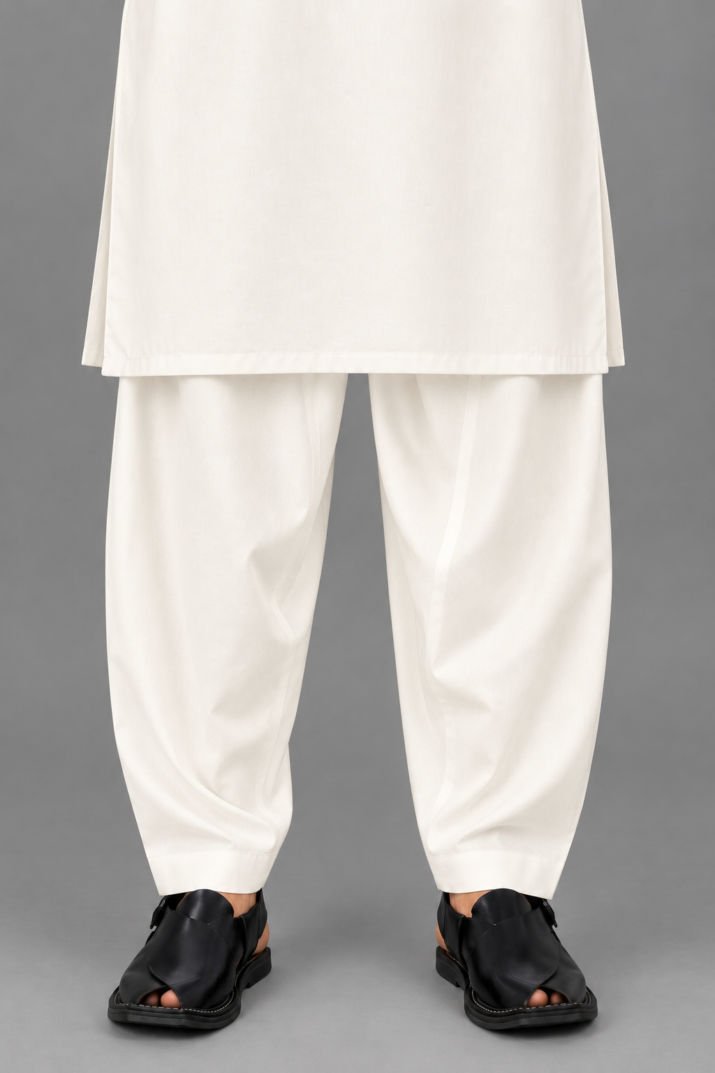 Premium Off White Shalwar