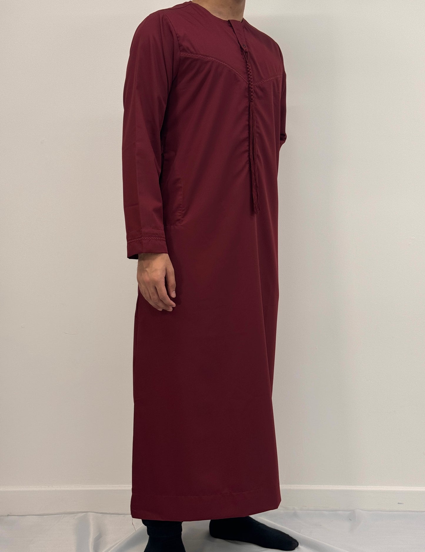Boys Emirati/Omani Thobe - Maroon