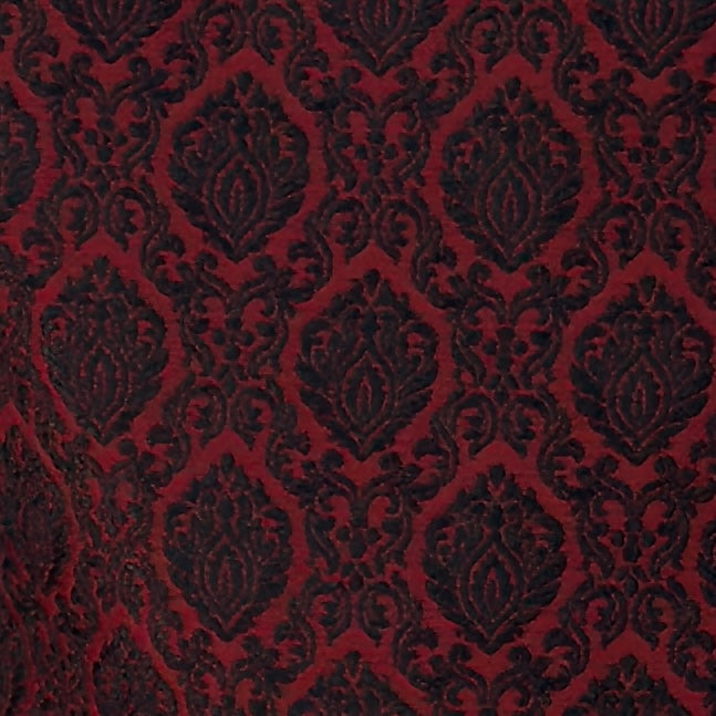 Boys Banarsi Red Black Diamond Waistcoat