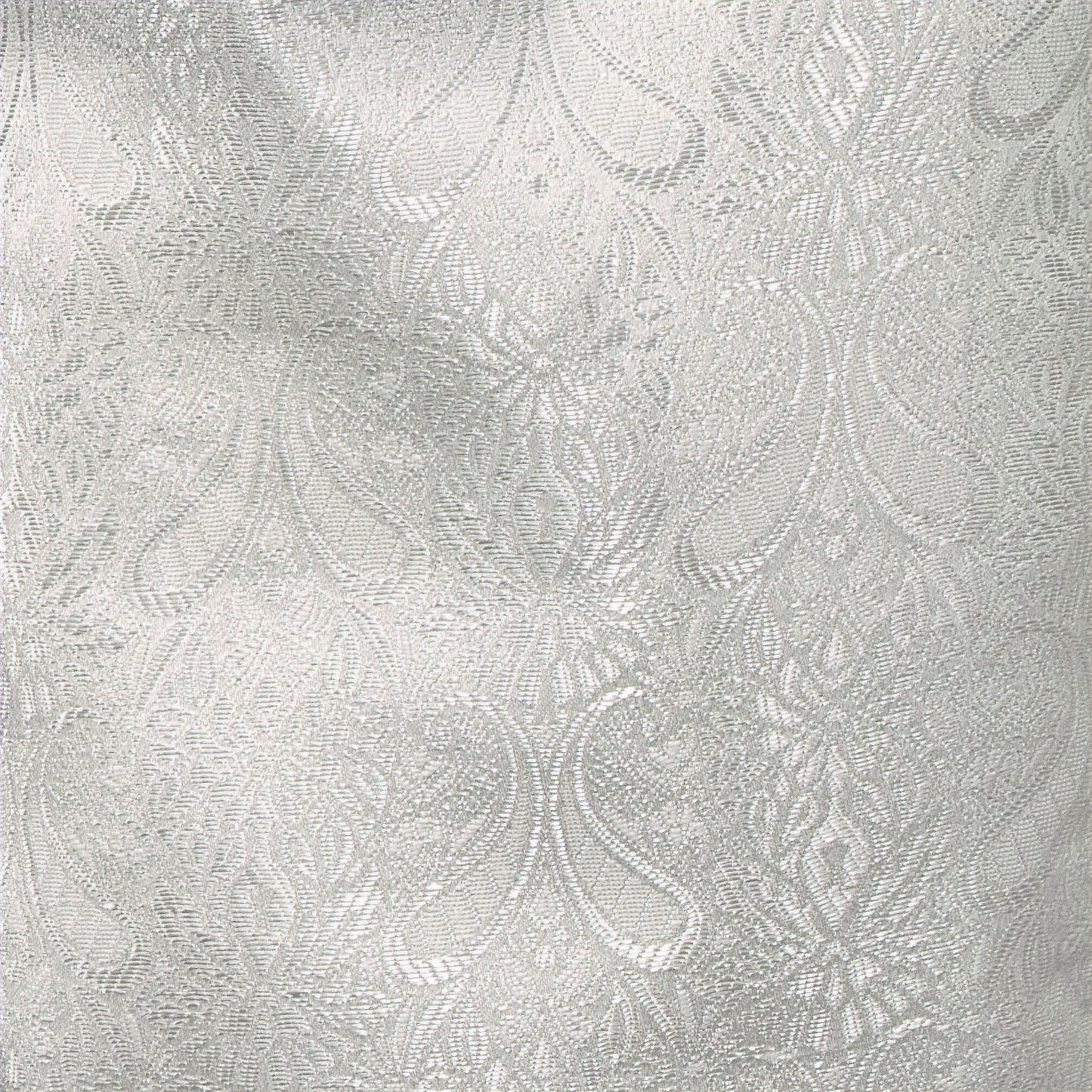Men's Off White Paisley Design Jamawar Waistcoat