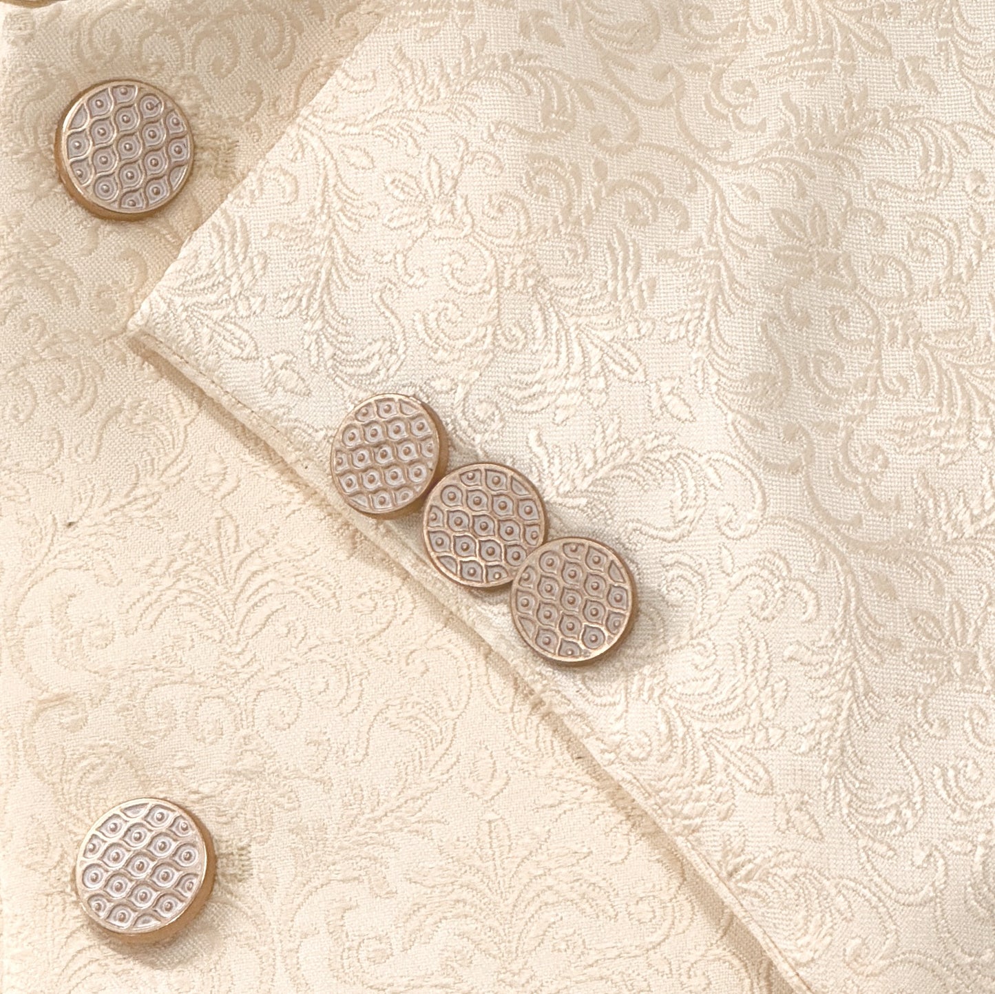Men's Banarsi Cream Prince Jacket