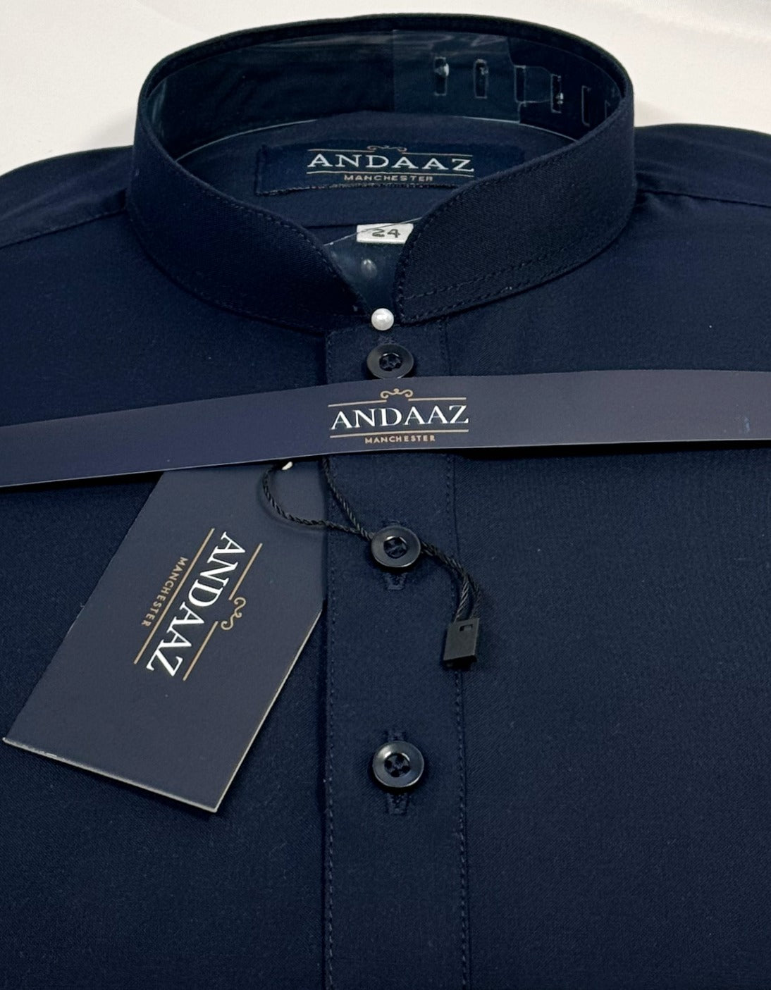 Men's Trouser Kameez Plain Navy