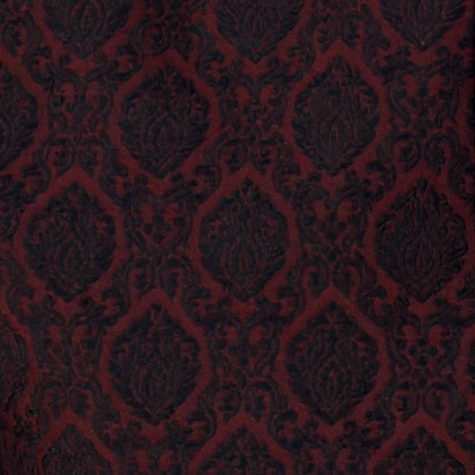 Boys Banarsi Maroon Black Diamond Waistcoat