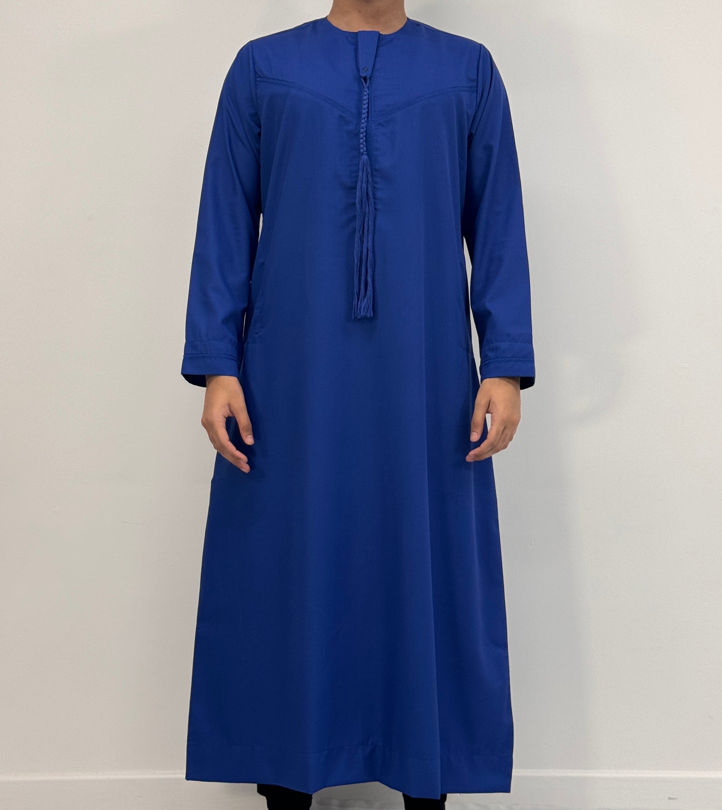Men's Emirati/Omani Thobe - Royal Blue
