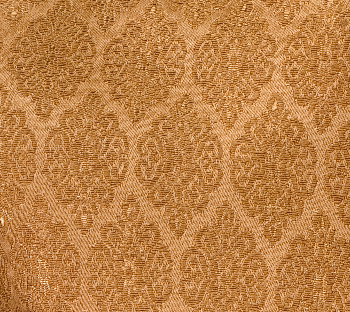 Men's Light Brown Diamond Design Jamawar Waistcoat