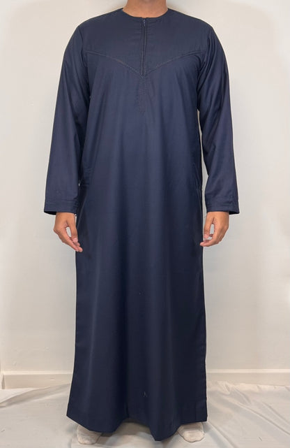 Men's Zayd Thobe Winter Material - Navy