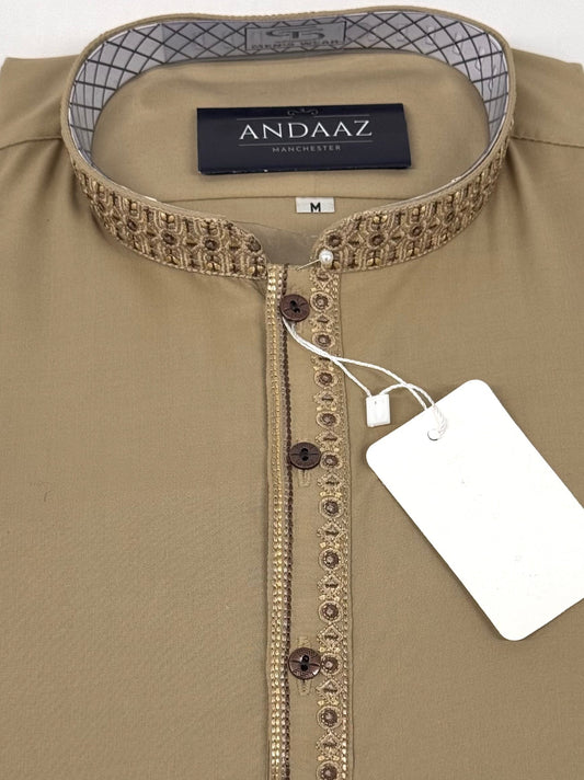Men's Shalwar Kameez Sand Embroidery