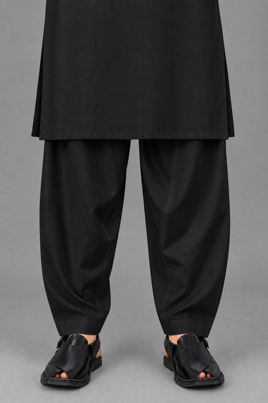 Premium Black Shalwar