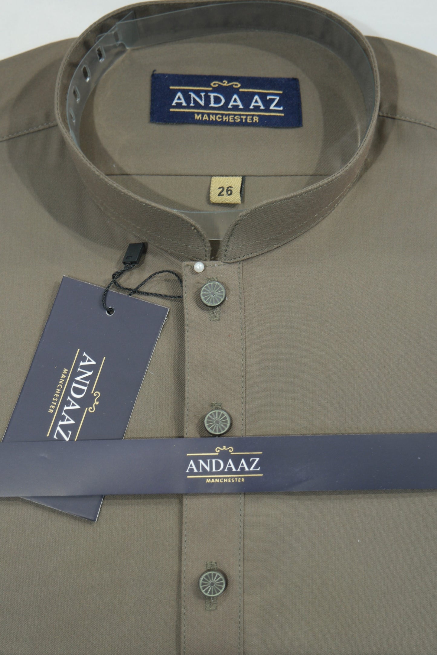 Premium Shalwar Kameez Plain - Khaki