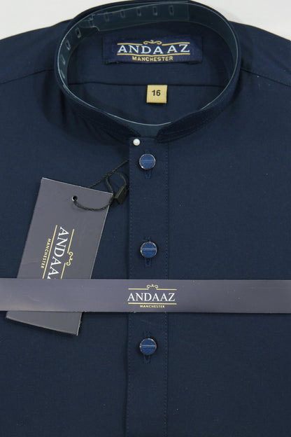 Premium Shalwar Kameez Plain - Navy