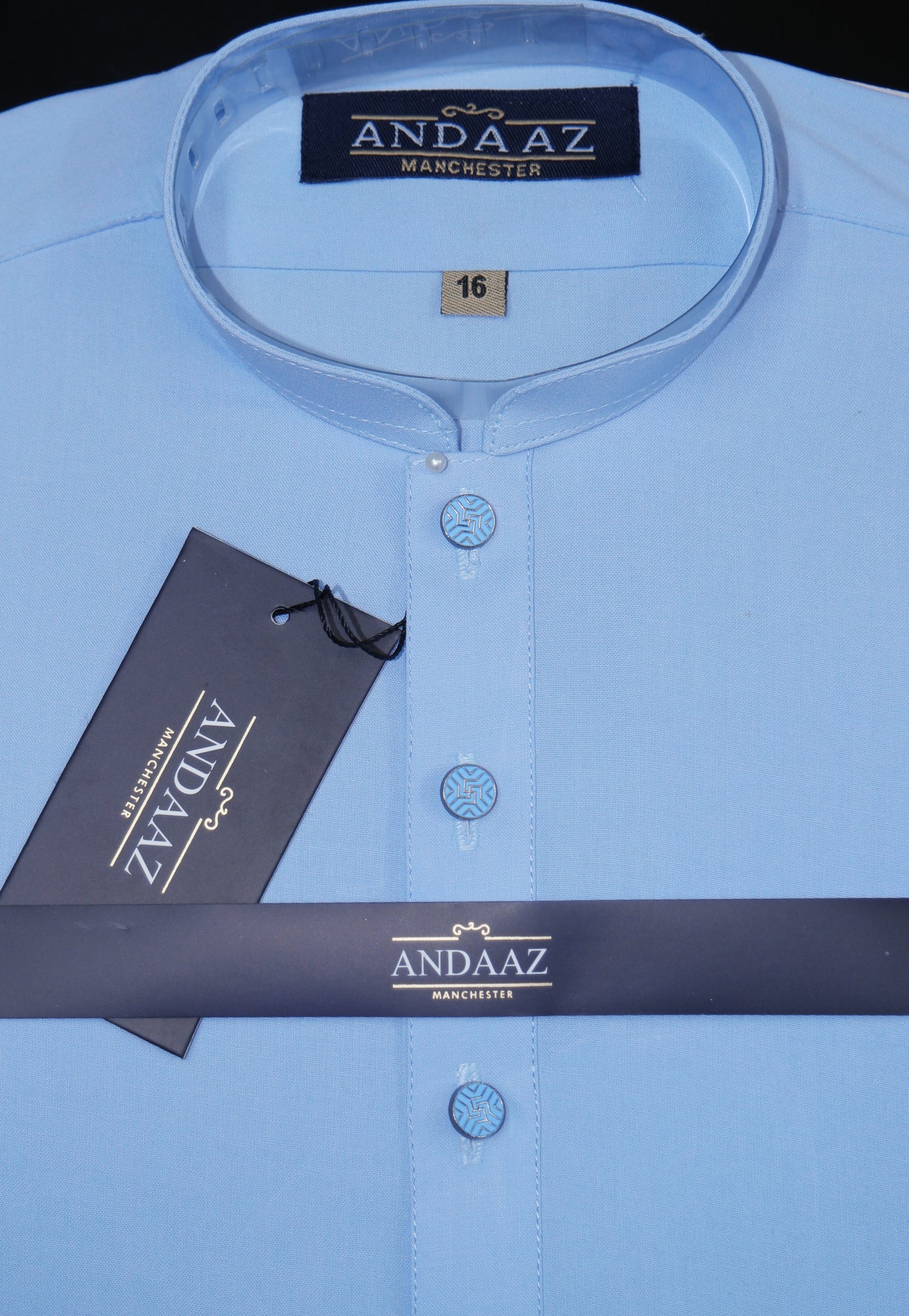 Premium Shalwar Kameez Plain - Uniform Blue