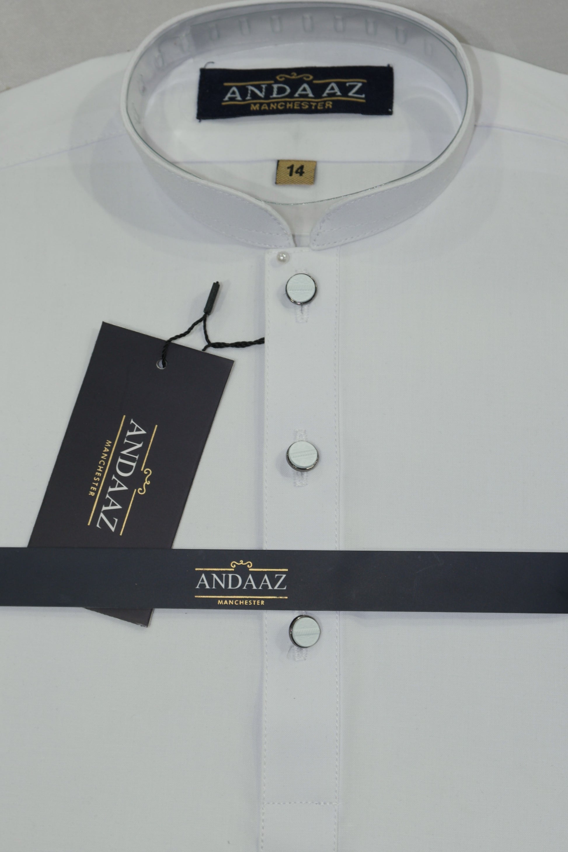 Premium Shalwar Kameez Plain - White