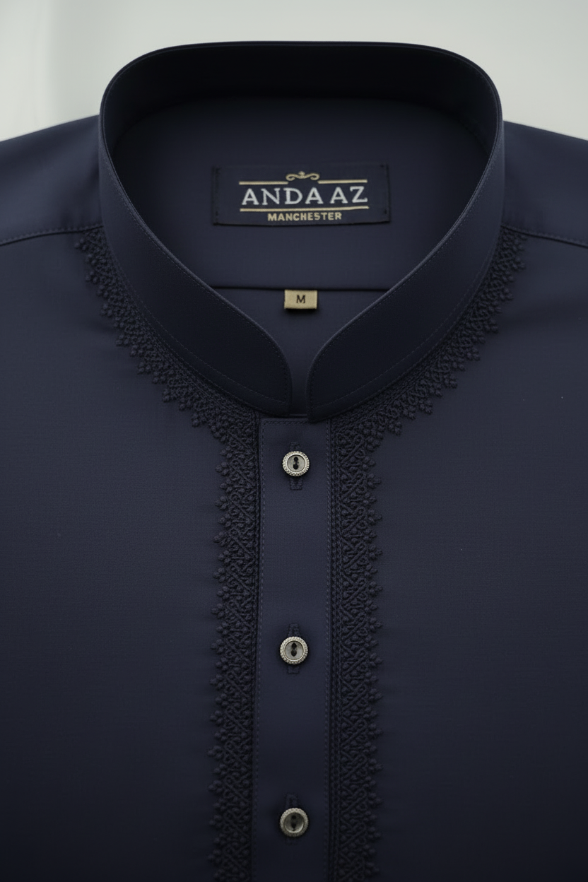Shalwar Kameez Dark Blue Piyala