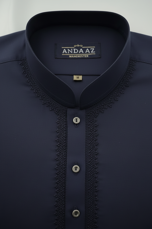 Shalwar Kameez Dark Blue Piyala