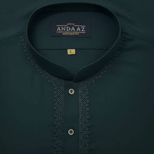 Shalwar Kameez Dark Teal Piyala