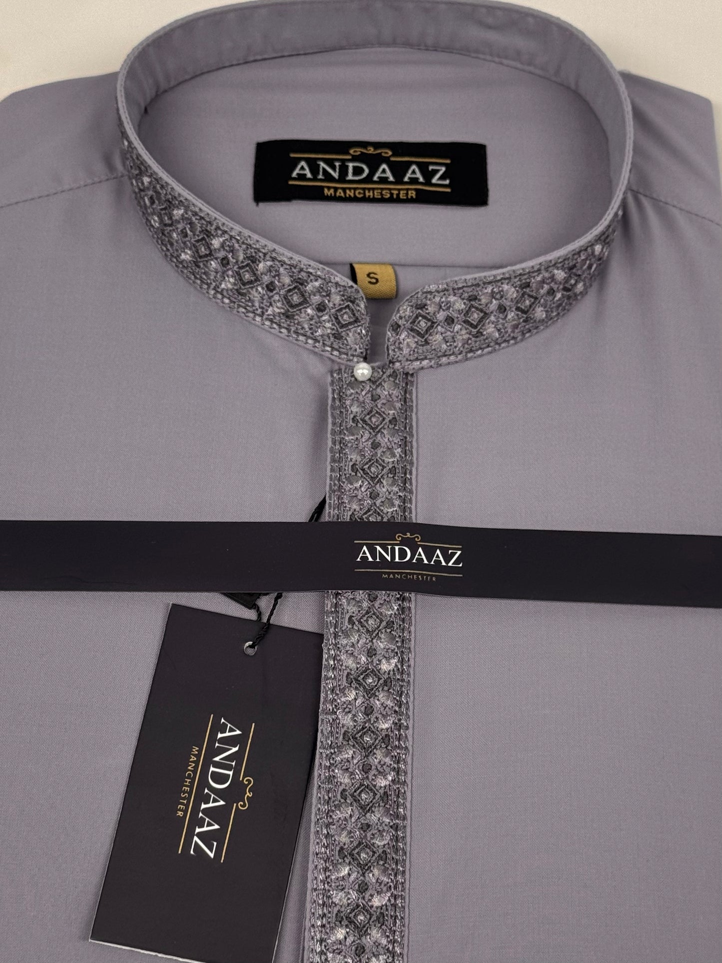 Shalwar Kameez Light Purple Multi Colour Placket Embroidery