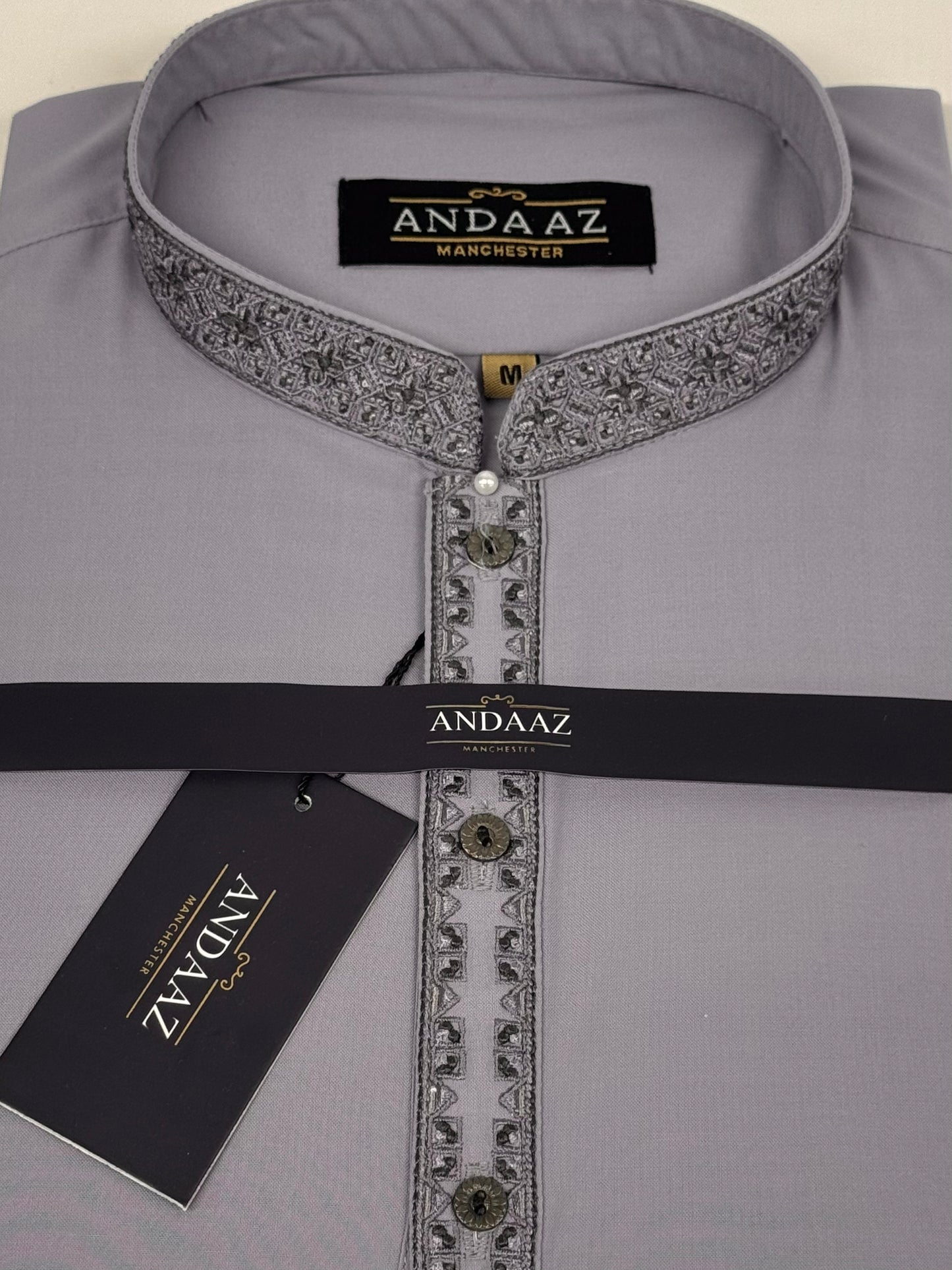 Shalwar Kameez Light Purple Multi Colour Split Placket Embroidery