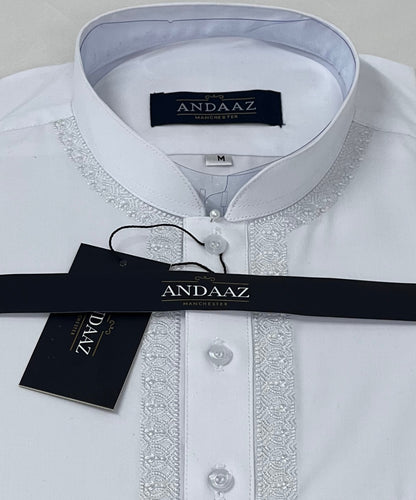 White Piyala Embroidery