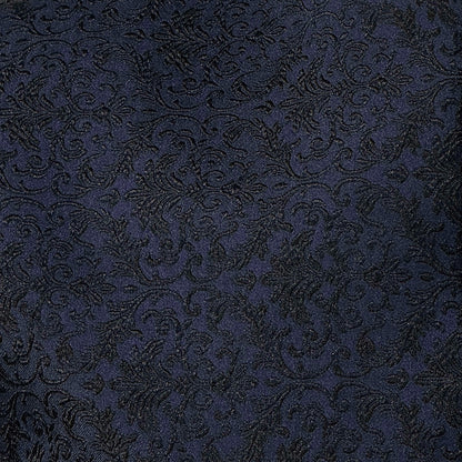 Men's Banarsi Navy Black Waistcoat