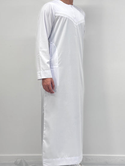 Men's Emirati/Omani Thobe - White