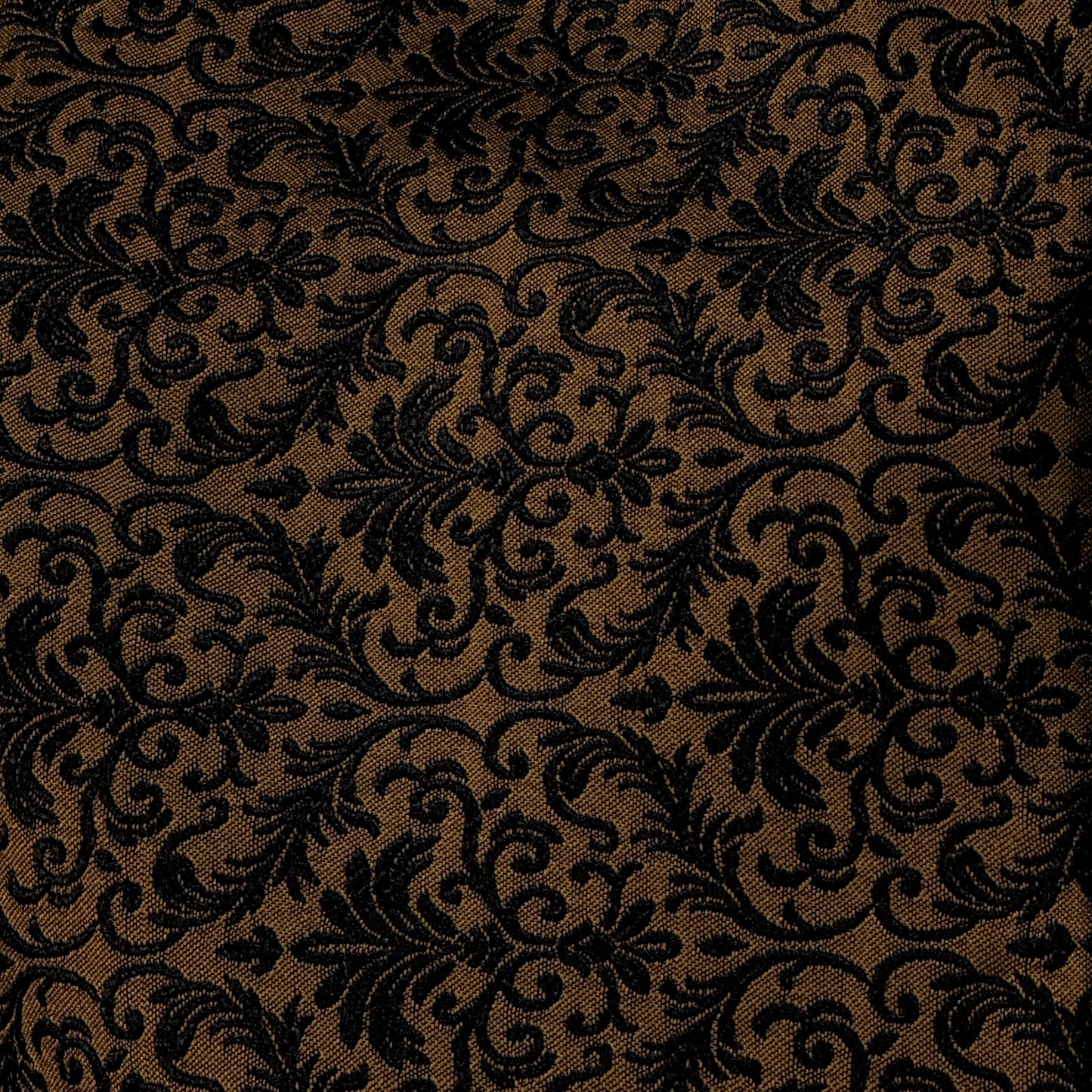 Men's Banarsi Bronze Black Waistcoat