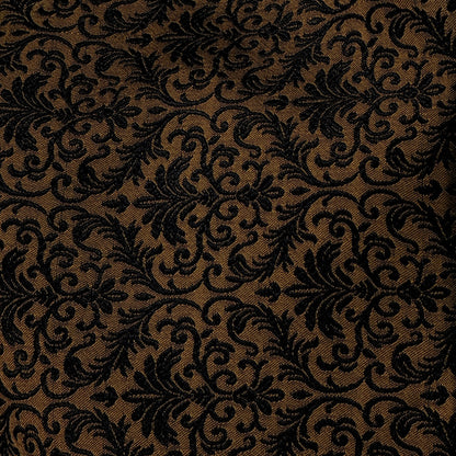 Men's Banarsi Bronze Black Waistcoat