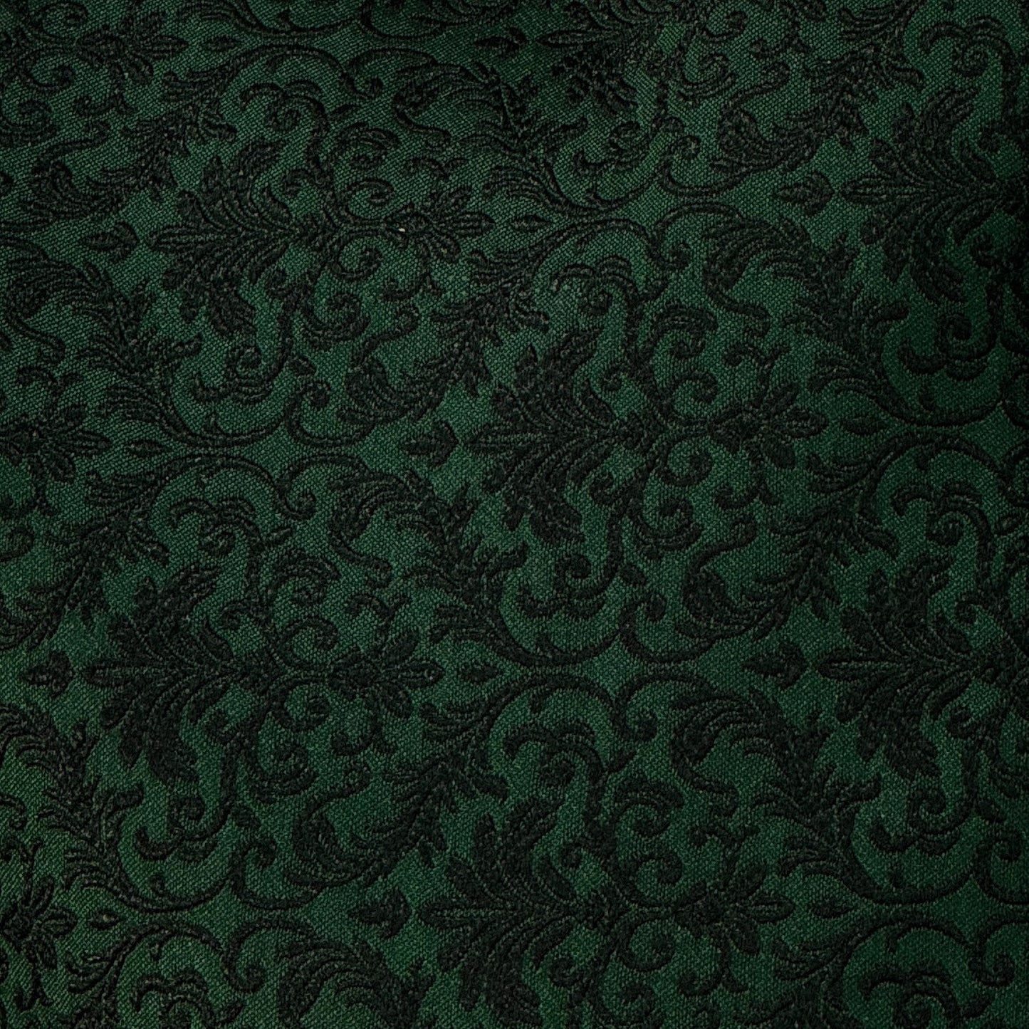 Boys Banarsi Green Black Waistcoat