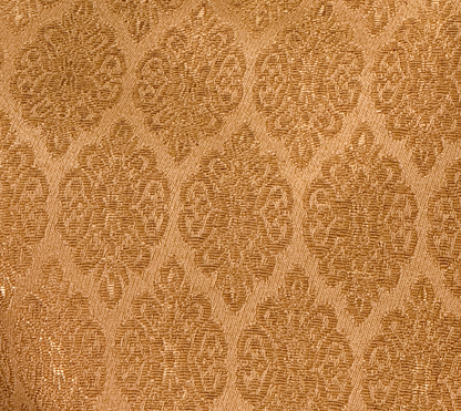 Men's Light Brown Diamond Design Jamawar Waistcoat