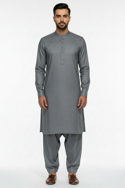 Front view in darker grey