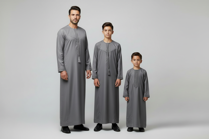 Medium Grey Thobe Family Group Photo Corrected